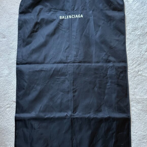 BALENCIAGA Unisex BLACK GARMENT BAG with HANGER - Picture 4 of 9
